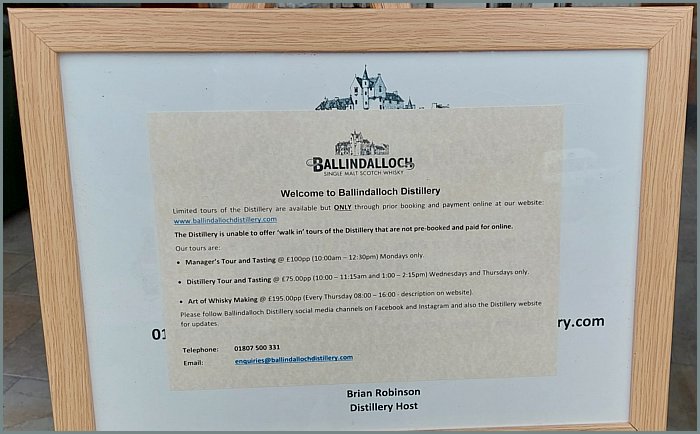 Ballindalloch Brennerei