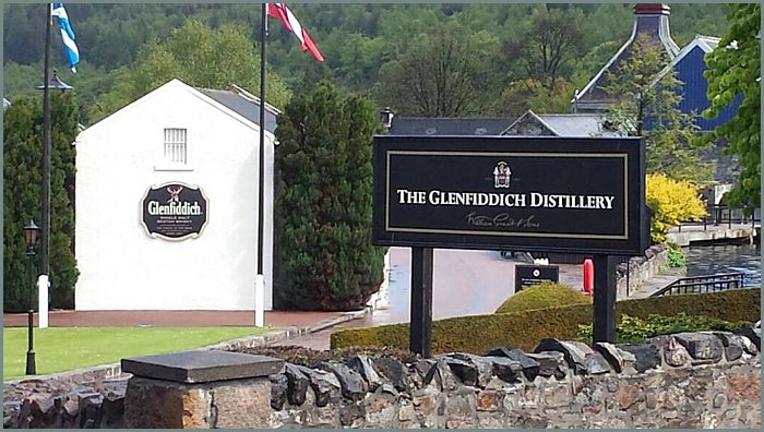 Glen Fiddich Brennerei